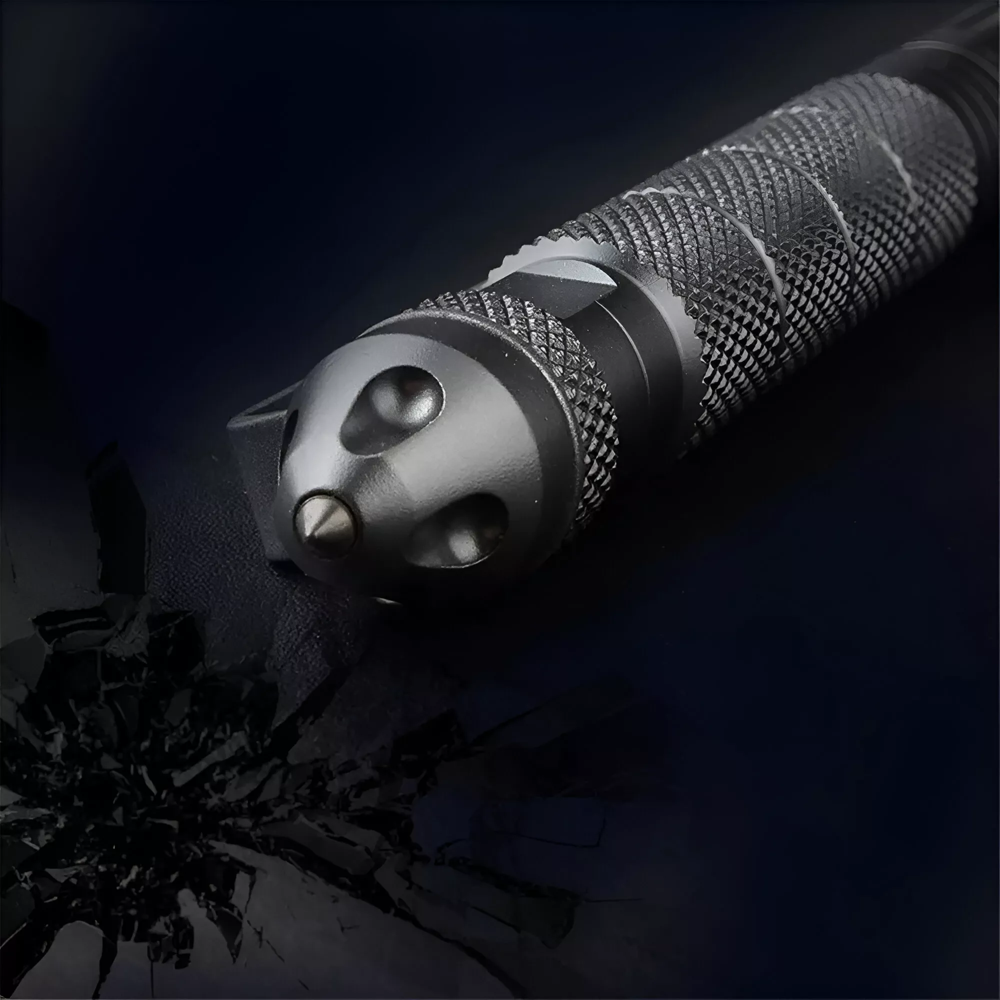 Multi-Functional Tactical Self-Defense Pen with Glass Breaker & Anti-Skid Grip - Image 6