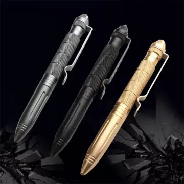 Multi-Functional Tactical Self-Defense Pen with Glass Breaker & Anti-Skid Grip