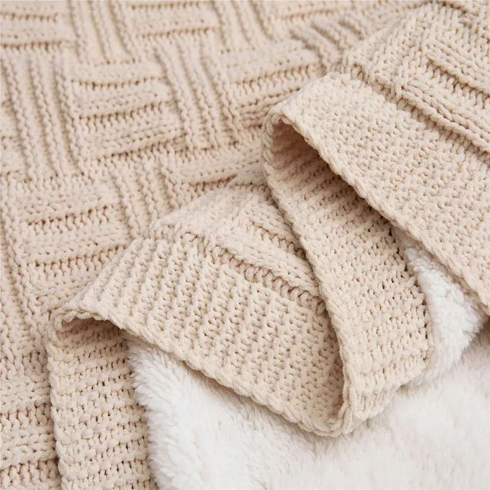 Chenille Knit Throw Blanket - Image 5