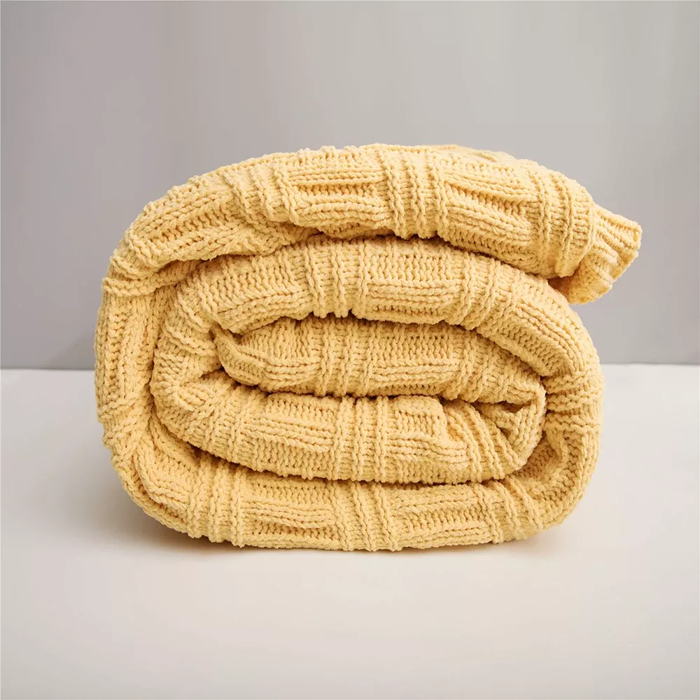 Chenille Knit Throw Blanket - Image 6