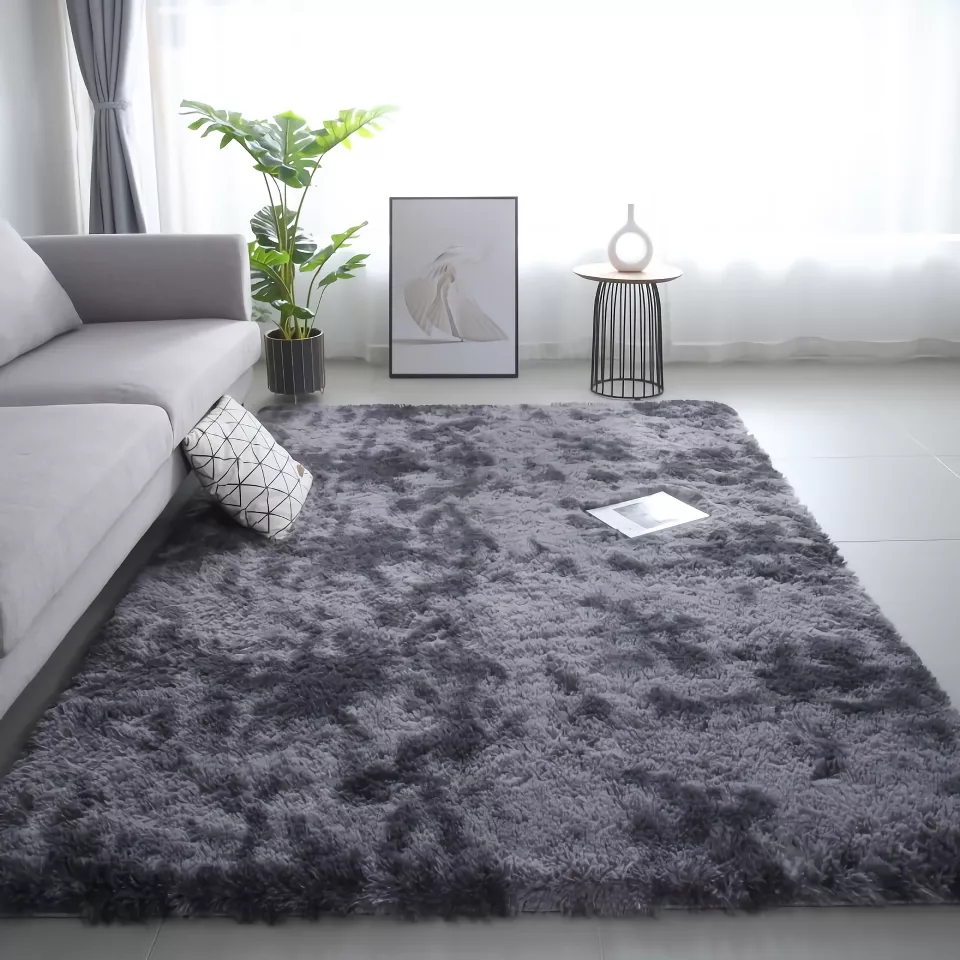 Luxurious Silk Wool Plush Rug - 40x60CM - Image 6