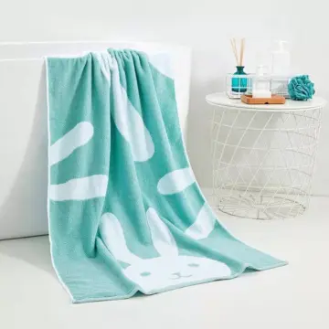 Cotton Cartoon Bath Towel for Adults & Kids