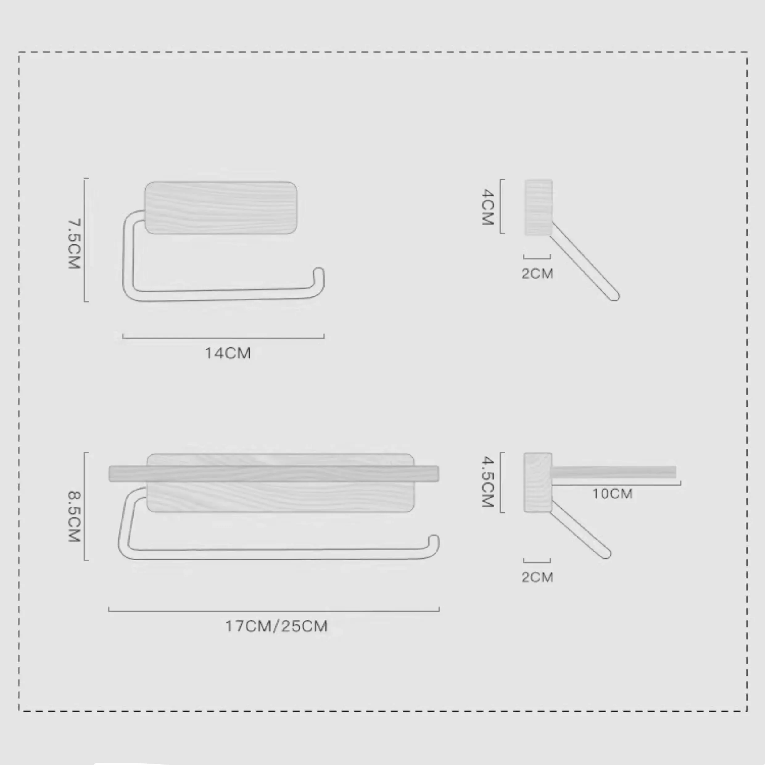 Black Walnut Tissue Holder - Image 6