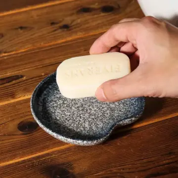 Elegant Japanese Ceramic Soap Dish