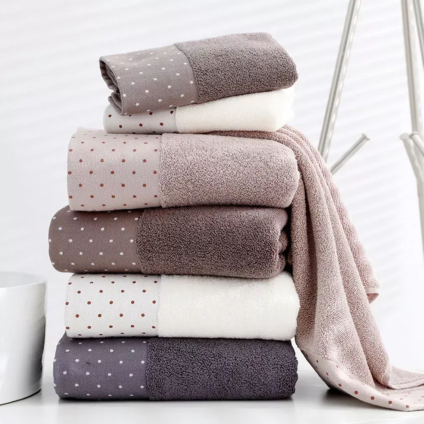 Luxurious 100% Cotton Bath Towel Set for Home and Hotel - Image 5