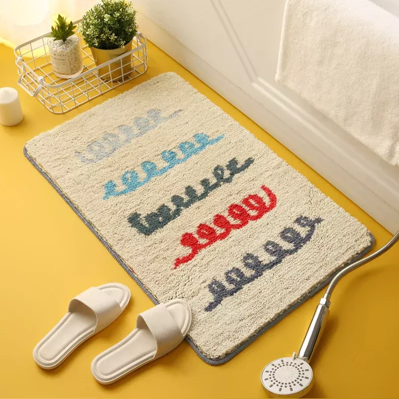 Absorbent Non-Slip Bathroom and Door Mat - Image 5