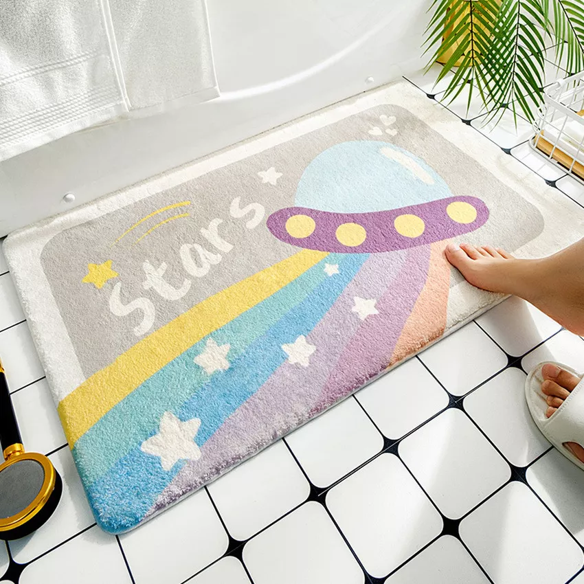Absorbent Non-Slip Rainbow Door Mats - Image 4