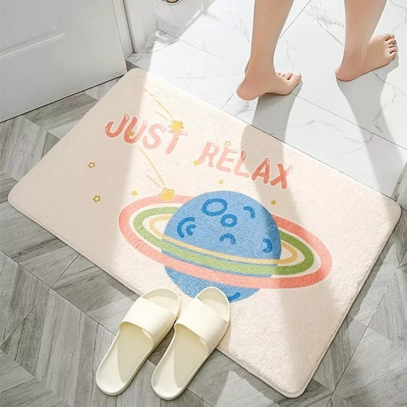 Absorbent Non-Slip Rainbow Door Mats