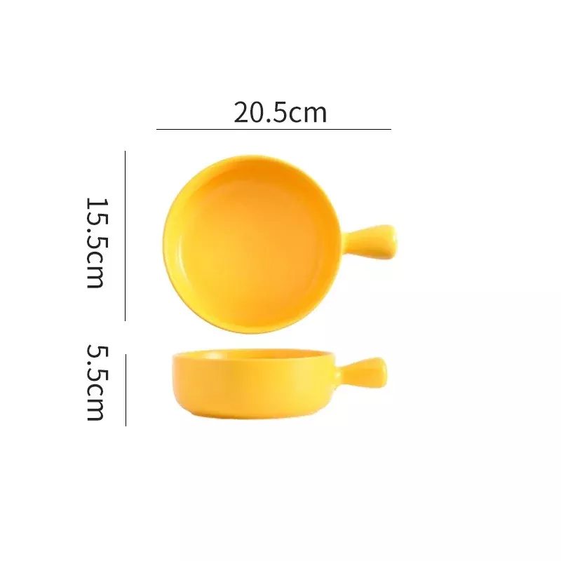 Nordic Ceramic Single Handle Bowl - Image 6