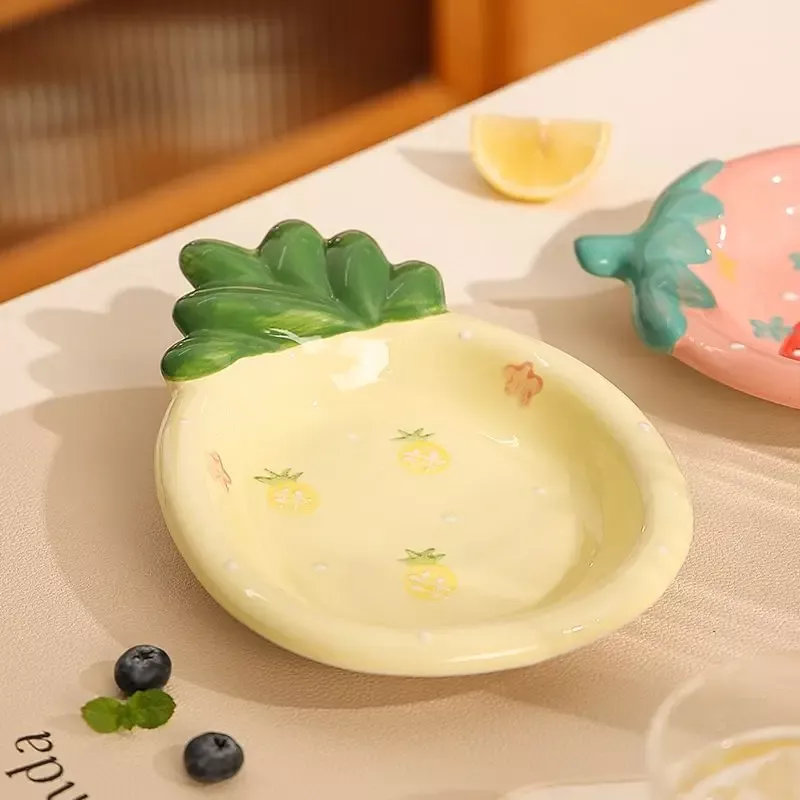 Hand-Painted Ceramic Fruit and Snack Bowls - Image 5