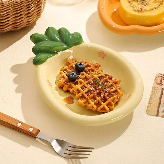 Hand-Painted Ceramic Fruit and Snack Bowls