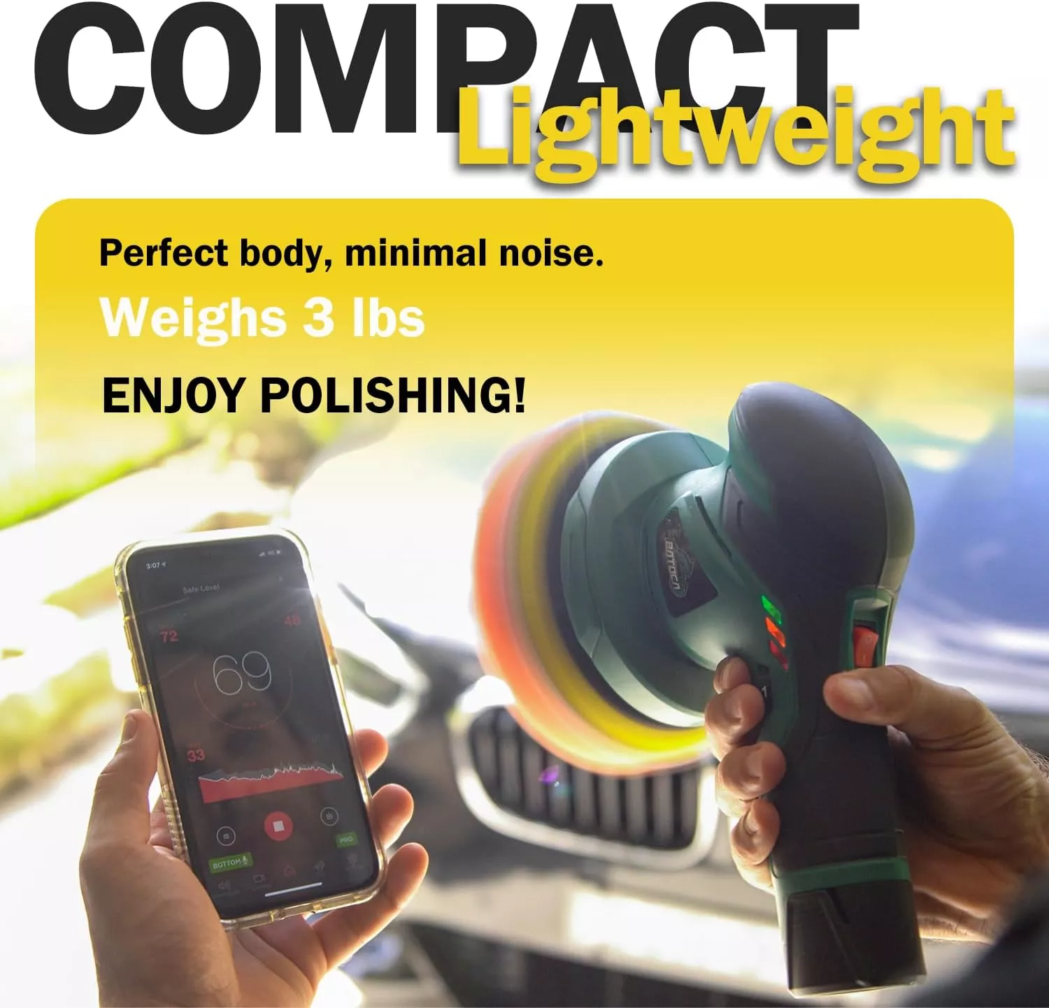 Dual Action Wireless Electric Polishing Machine - Image 3