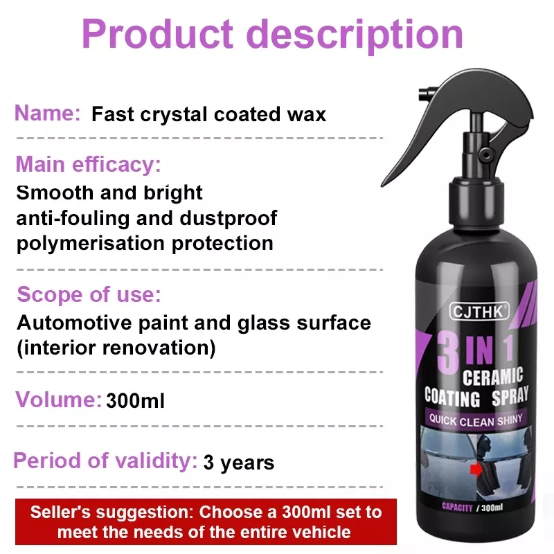 Ceramic Coating Nano Crystal Liquid - Image 6