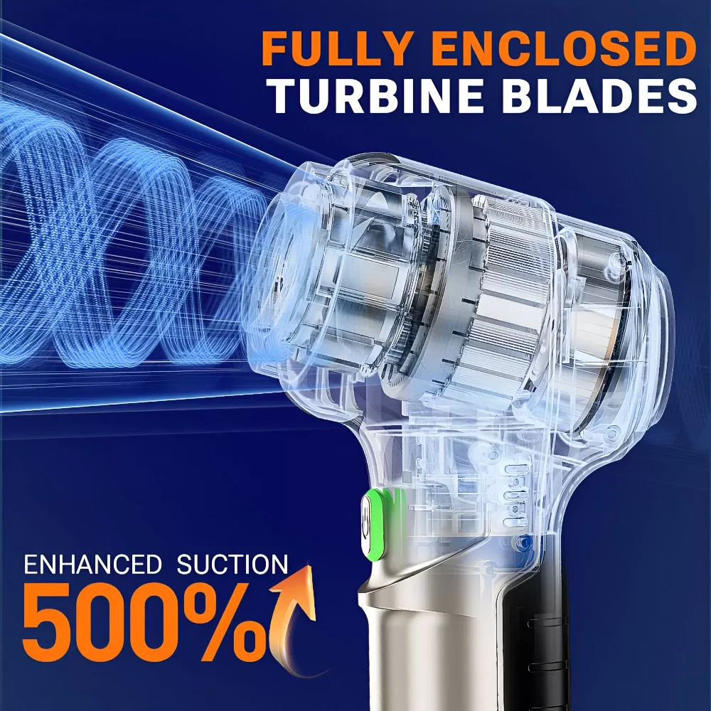 Portable Cordless Car Vacuum Cleaner with Strong Suction - Image 5