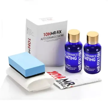 2Pcs 30ml 10H Ceramic Glass Coat Hydrophobic Car Paint Protection Polish