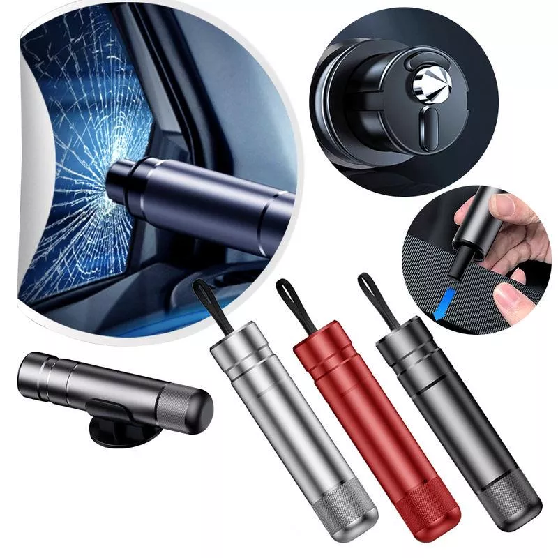 Car Safety Hammer & Seat Belt Cutter