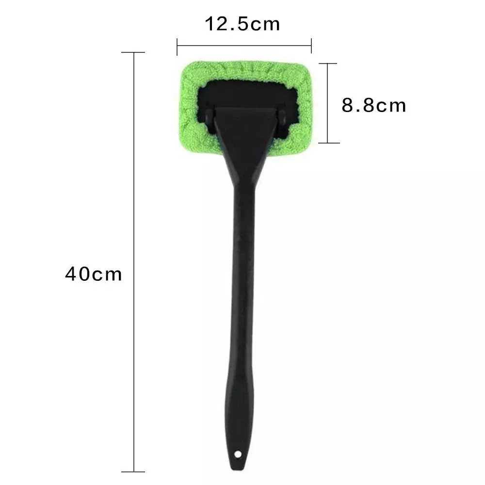 Car Windshield Cleaning Brush Kit with Long Handle & Window Wiper for Glass Defogging - Image 5