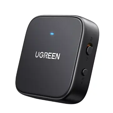 Bluetooth 5.2 Receiver Transmitter 2-in-1 Adapter with 3.5mm AUX for TV, Car, Gym