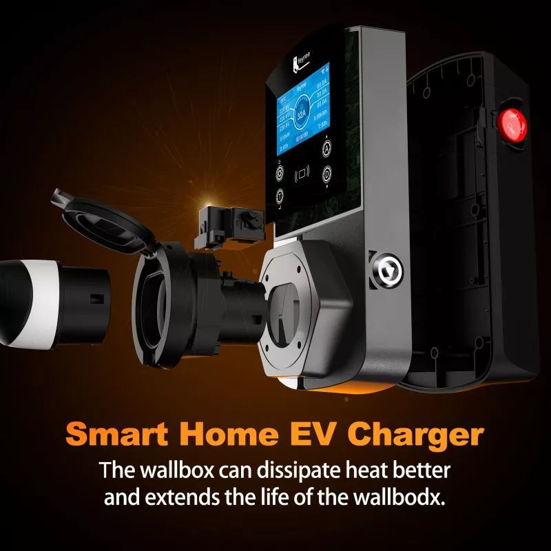 22kW Smart EV Wall Charger, Socket Version with App Control, WiFi & IP66 - Image 2