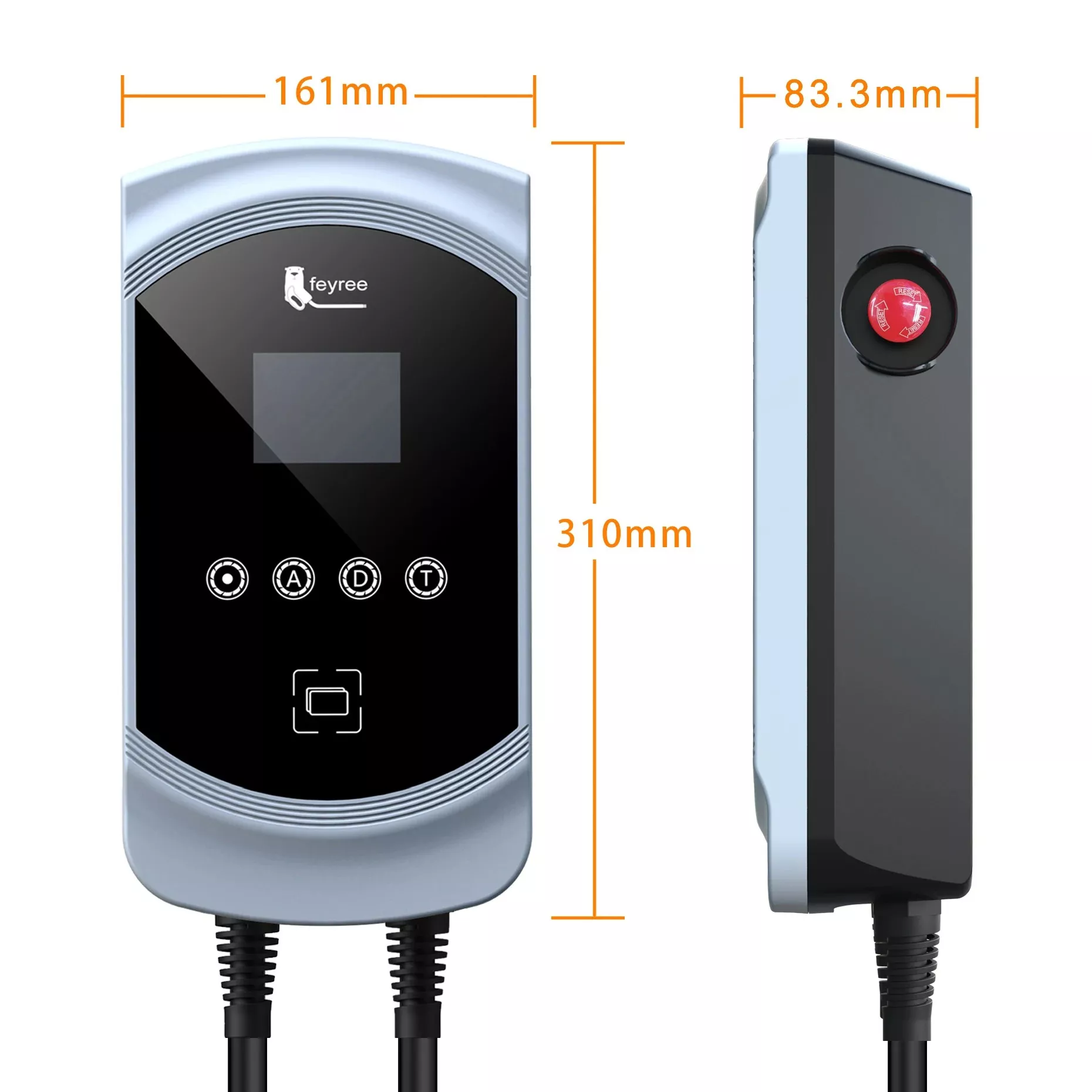 High-Speed EV Charger 32A 7.6KW to 22KW Wallbox EVSE, Type 2 Cable, App Control - Image 7