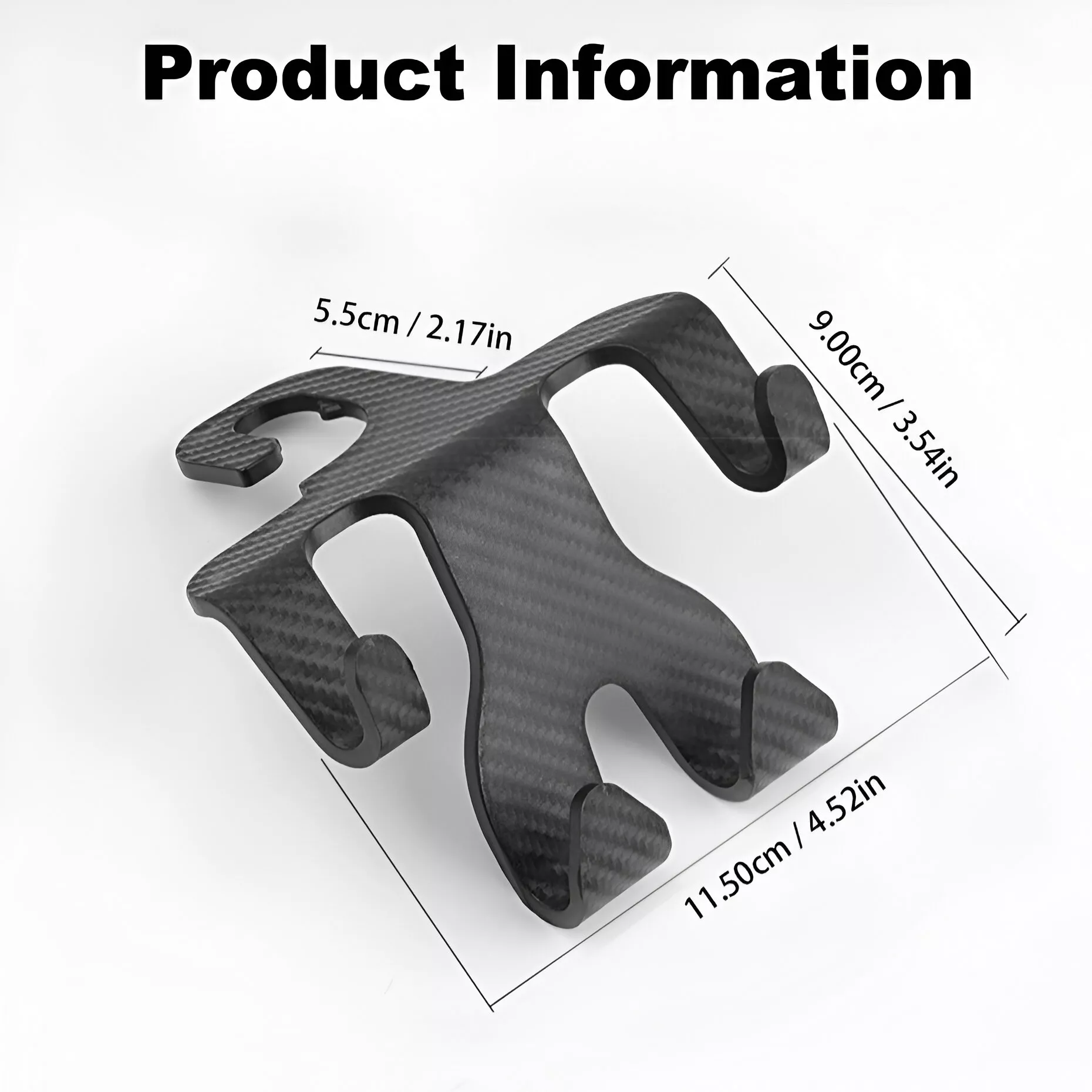 Car Phone Holder with Headrest Hook – Multifunctional Storage Accessory - Image 9