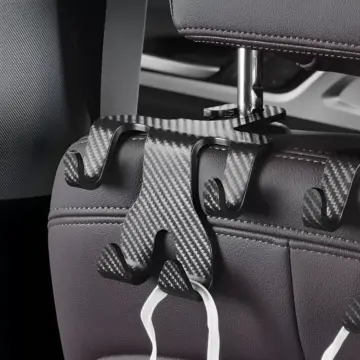Car Phone Holder with Headrest Hook – Multifunctional Storage Accessory