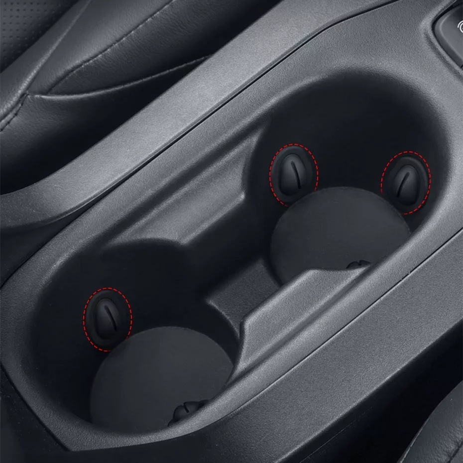 3pcs Universal Car Cup Holder Clips – Silicone Drink Fixer for Water Bottles - Image 3