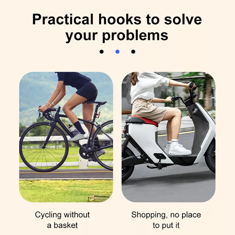 4pcs Universal Car Seat Back Hooks – Hanging Hooks for Car, Bike, and Motorcycle - Image 4