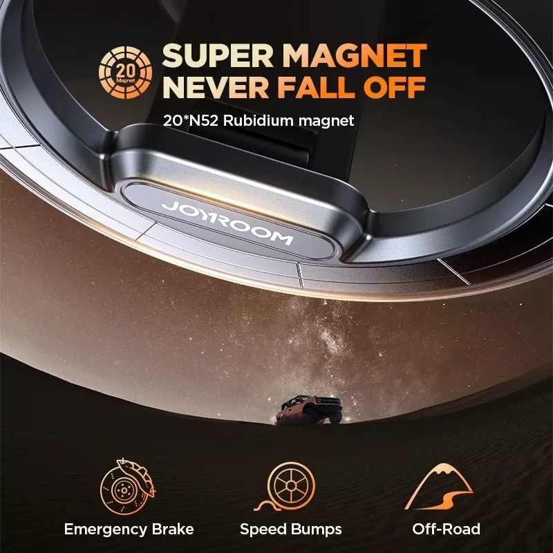 Magnetic Phone Holder for Car, All-Metal Strong Magnet Mount, 360° Adjustable - Image 4