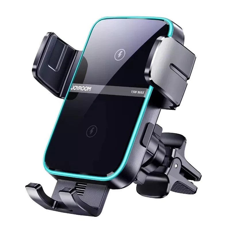 15W Wireless Car Charger and Phone Mount, Auto-Clamping for iPhone, Samsung - Image 7