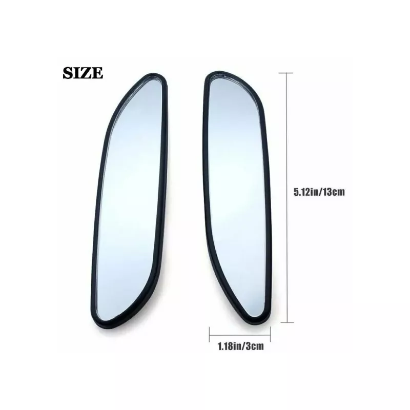 2Pcs Rectangular Blind Spot Mirrors for Car - Image 6