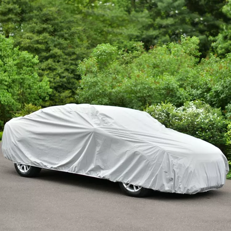 Universal Waterproof & Dustproof All-Season Full Car Cover with UV Protection - Image 4