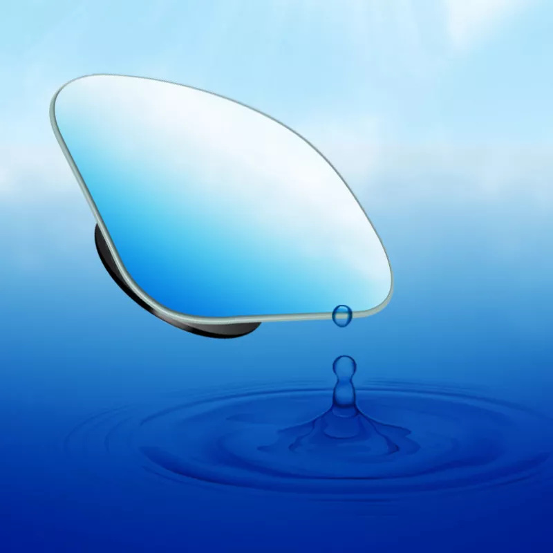 2pcs Frameless Car Blind Spot Mirrors - Image 5