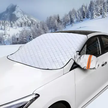 Magnetic Windshield Snow Cover and Sunshade – All-Season Frost Protection