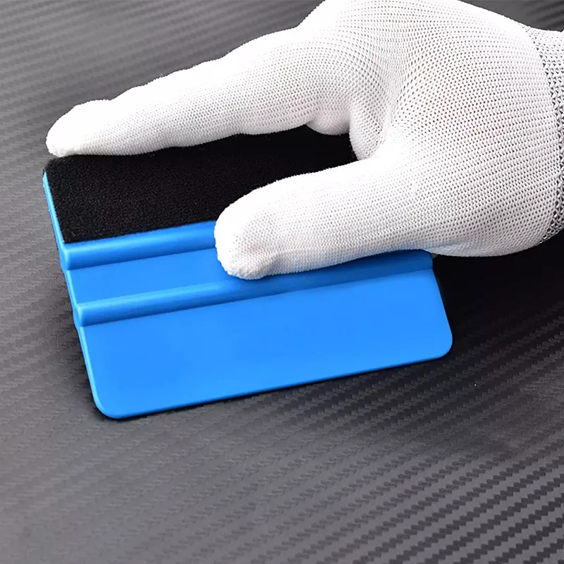 Car Vinyl Wrap Squeegee Tool with Suede Felt Edge - Image 3