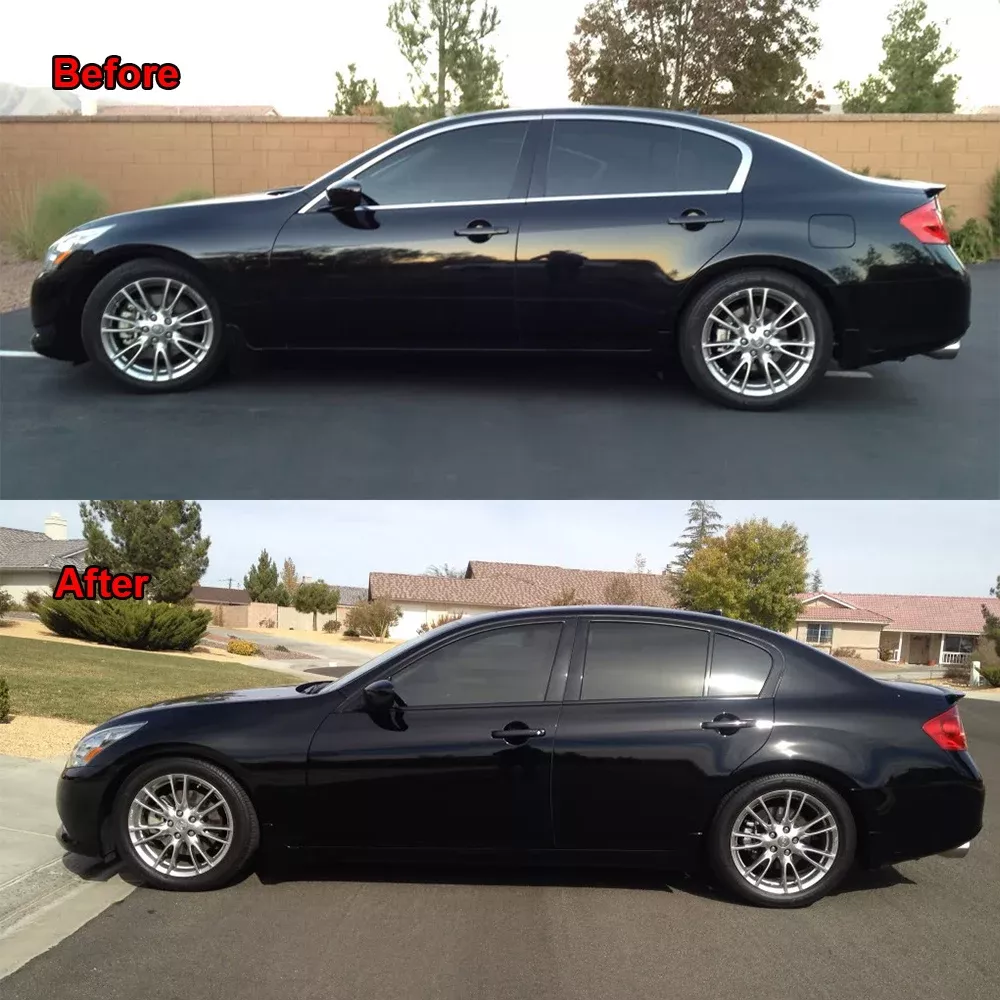 Matte Black Vinyl Wrap Film - Image 4