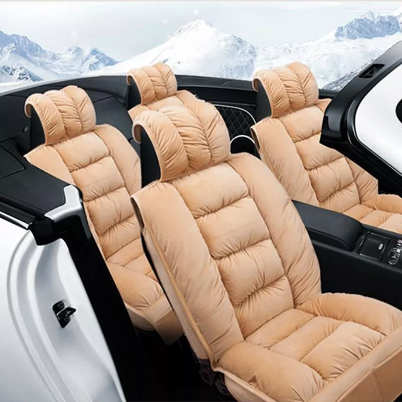 Plush Car Seat Covers for Winter