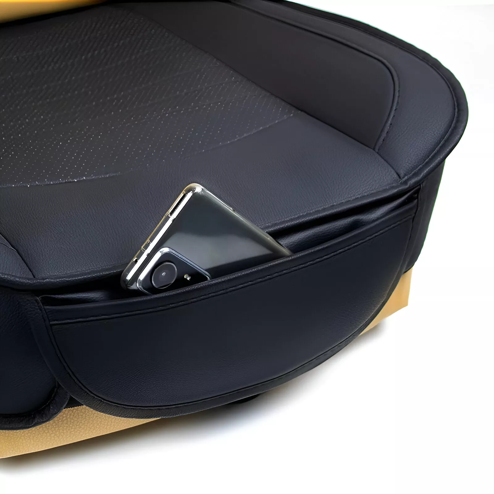 Luxury PU Leather Universal Car Seat Cover - Image 6