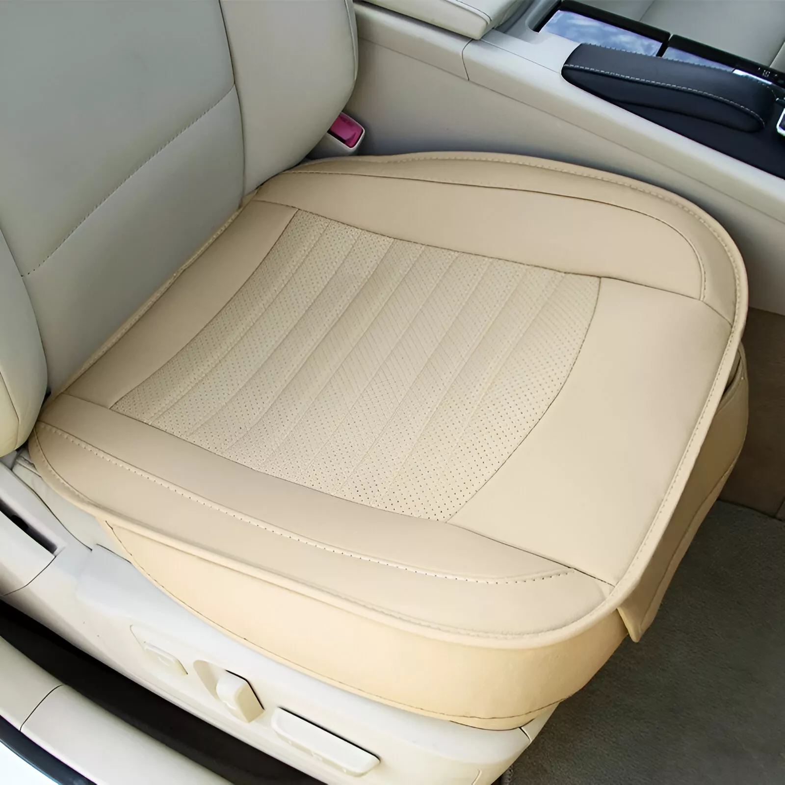 Luxury PU Leather Universal Car Seat Cover - Image 5