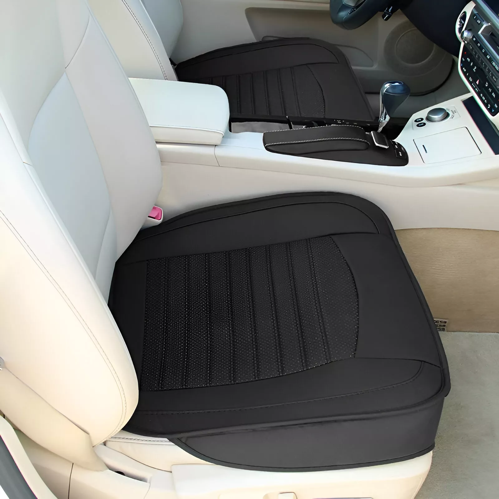 Luxury PU Leather Universal Car Seat Cover - Image 3