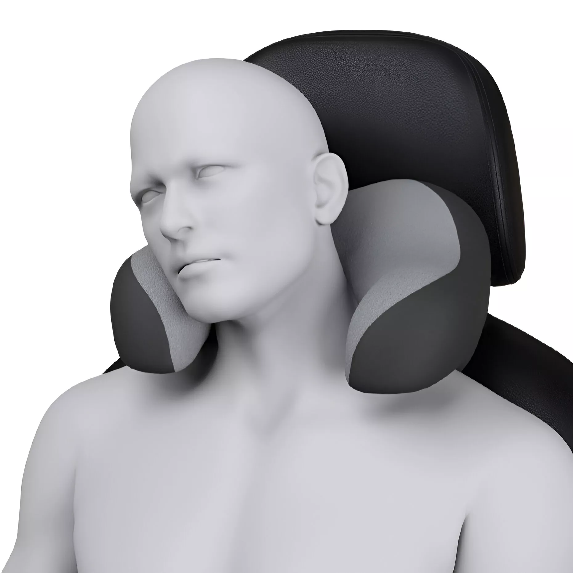 Car Seat Neck Support Pillow with Memory Foam – Ergonomic Travel Headrest - Image 5
