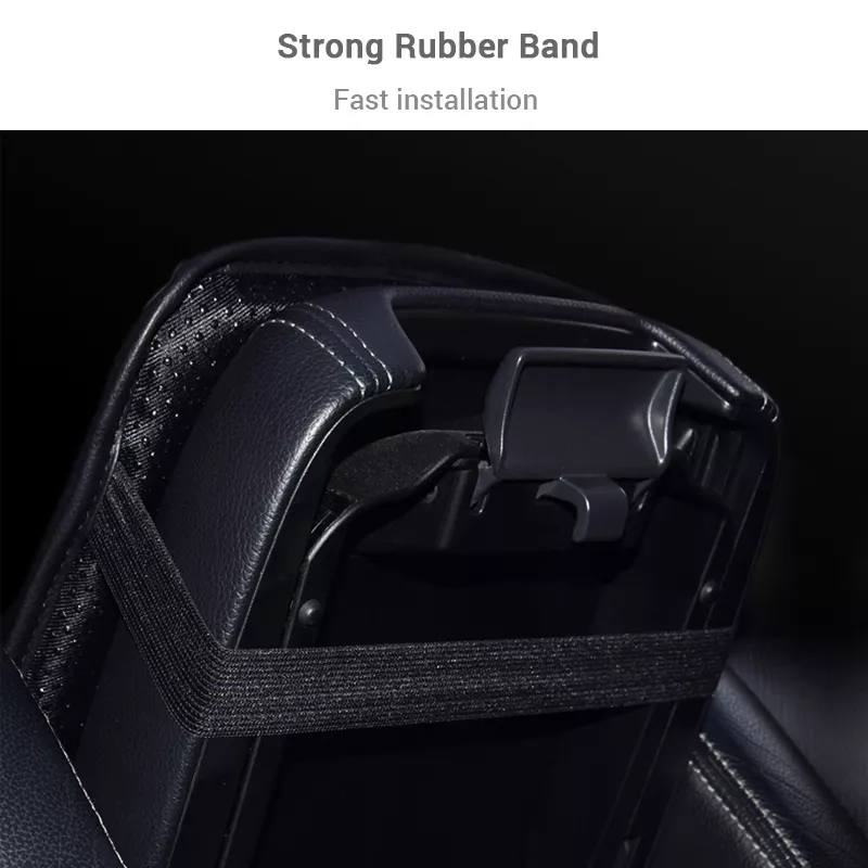 Universal Carbon Fiber Leather Armrest Pad – Waterproof Car Elbow Support Cushion - Image 7