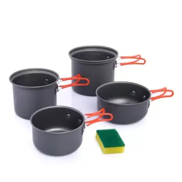 Non-Stick Portable Outdoor Cooking Set - Lightweight Camping Cookware
