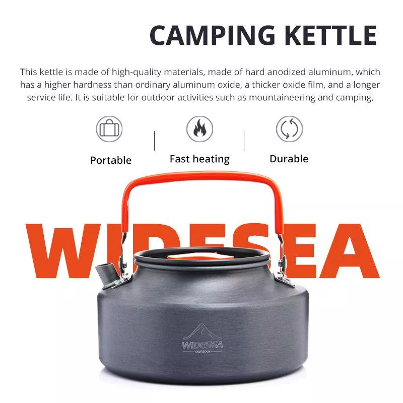 Camping Cookware and Tableware Set - Lightweight Outdoor Cooking Equipment - Image 4