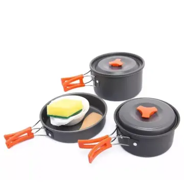 Camping Cookware and Tableware Set - Lightweight Outdoor Cooking Equipment