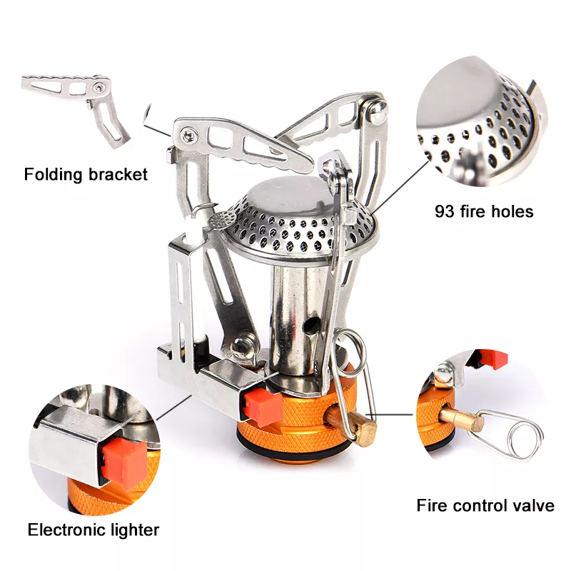 Portable Camping Gas Stove Heater – Compact Outdoor Survival Burner - Image 2