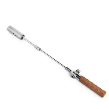 Portable Long Flame Camping Igniter with Wooden Handle