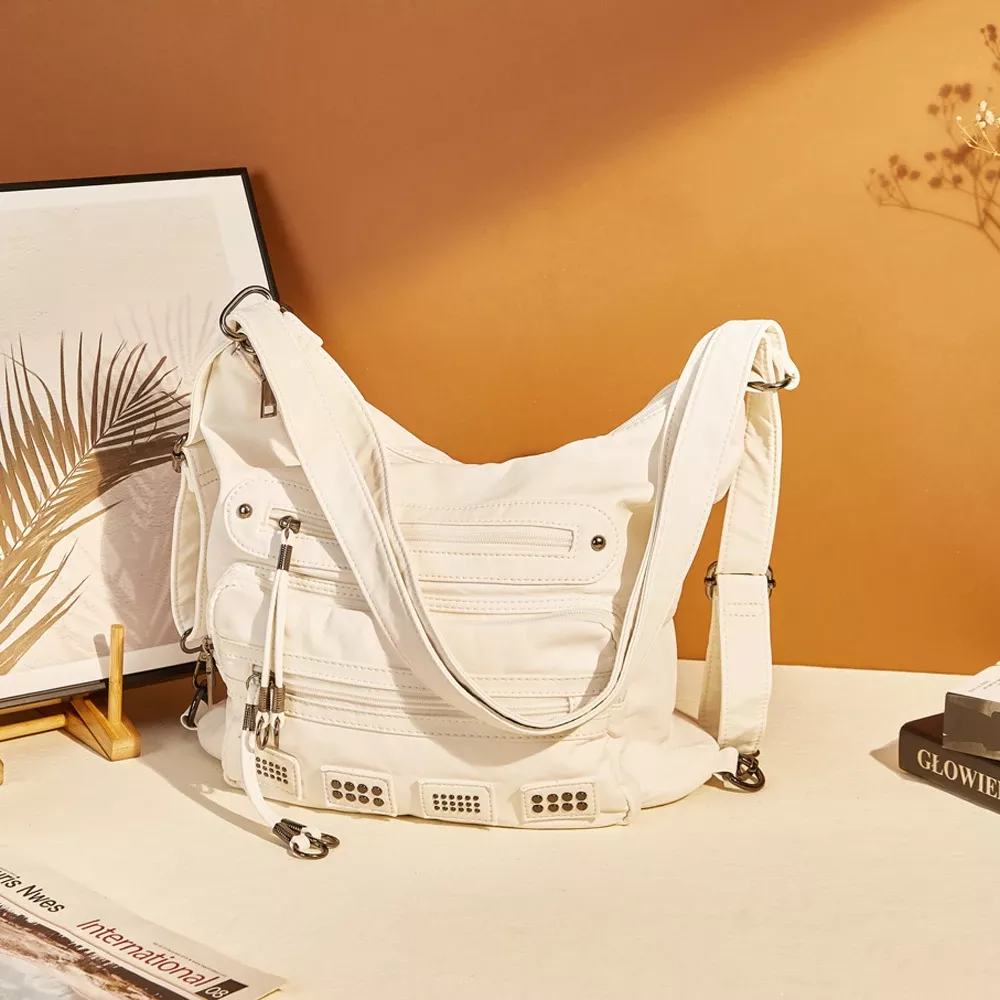 Vintage Y2K Soft Shoulder Bag - Image 8