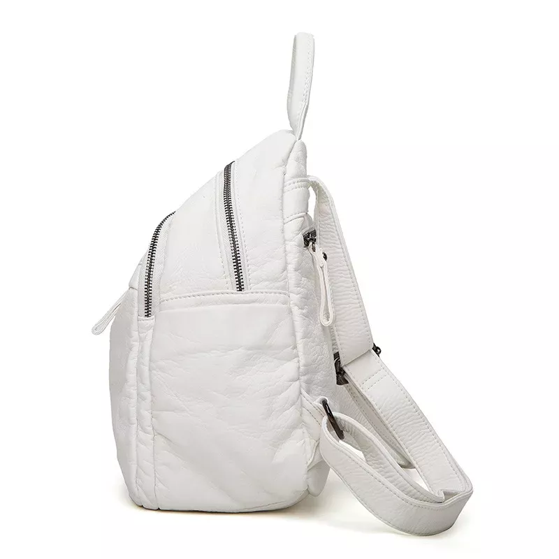 Luxury Women's PU Leather Backpack - Image 7