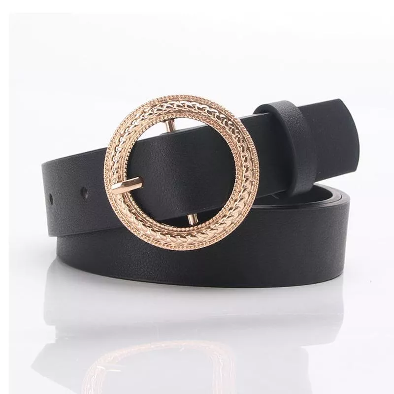 Trendy Korean Style All-Match Ladies Belt for Jeans and Pants